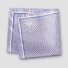 Eton Four Sided Fine Allover Pattern Pochet Paars