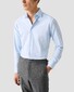 Eton Four-Way Stretch Uni Overhemd Licht Blauw