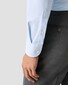 Eton Four-Way Stretch Uni Overhemd Licht Blauw