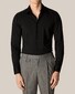 Eton Four-Way Stretch Uni Overhemd Zwart