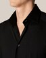 Eton Four-Way Stretch Uni Overhemd Zwart