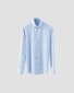 Eton Four-Way Stretch Uni Wide-Spread Collar Overhemd Licht Blauw