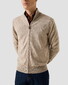 Eton Full Zip Knit Merino Extrafine Vest Beige