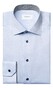 Eton Geometric Effect Signature Twill Shirt Overhemd Licht Blauw