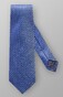Eton Geometric Mini Check Stropdas Donker Blauw