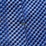 Eton Geometric Mini Check Tie Dark Evening Blue
