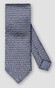 Eton Geometric Pattern Silk Stropdas Donker Blauw