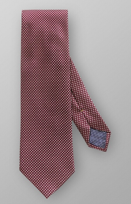 Eton Geometric Structure Stropdas Rijk Roze