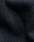Eton Herringbone Merino Wool Scarf Dark Evening Blue