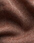Eton Herringbone Merino Wool Sjaal Donker Oranje