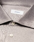 Eton Jacquard Filo di Scozia Polo Shirt Bruin