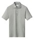 Eton Jacquard Filo di Scozia Polo Shirt Midden Groen
