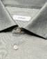 Eton Jacquard Filo di Scozia Polo Shirt Midden Groen