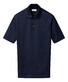 Eton Jacquard Filo di Scozia Polo Shirt Navy