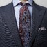 Eton Jacquard Paisley Stropdas Rijk Roze