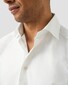 Eton King Twill Luxury Texture Natural 3D Effect Overhemd Wit