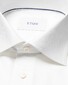 Eton King Twill Luxury Texture Natural 3D Effect Overhemd Wit