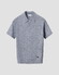 Eton Lightweight Soft Cotton Linnen Fine Knit Polo Donker Blauw