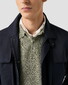 Eton Lightweight Soft Cotton Linnen Fine Knit Polo Groen