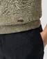 Eton Lightweight Soft Cotton Linnen Fine Knit Polo Groen