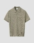 Eton Lightweight Soft Cotton Linnen Fine Knit Polo Groen
