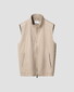 Eton Lightweight Windproof Water-Repellant Tech Fabric Matte Finish Body-Warmer Beige