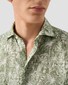 Eton Linnen Rich Fantasy Pattern Overhemd Groen