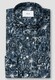 Eton Linnen Rich Fantasy Pattern Overhemd Navy