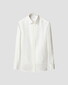 Eton Lurex Paisley Bib Evening Poplin Overhemd Off White