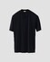 Eton Luxury Cotton Silk Crew Neck Soft Touch T-Shirt Navy