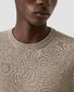 Eton Luxury Egyption Organic Cotton Solid Color Texture Knit Trui Beige