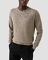 Eton Luxury Egyption Organic Cotton Solid Color Texture Knit Trui Beige