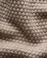 Eton Luxury Egyption Organic Cotton Solid Color Texture Knit Trui Beige