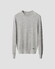 Eton Luxury Egyption Organic Cotton Solid Color Texture Knit Trui Licht Grijs