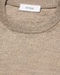 Eton Luxury Extrafine Merino Crew Neck Trui Beige