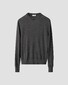 Eton Luxury Extrafine Merino Crew Neck Trui Donker Grijs