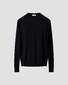 Eton Luxury Extrafine Merino Crew Neck Trui Navy