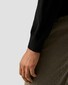 Eton Luxury Extrafine Merino Crew Neck Trui Zwart