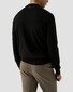Eton Luxury Extrafine Merino Crew Neck Trui Zwart