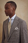 Eton Luxury Fine Herringbone Overhemd Licht Blauw