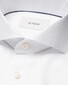 Eton Luxury Fine Herringbone Overhemd Wit