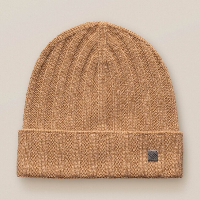 Eton Luxury Kasjmier Beanie Muts Beige