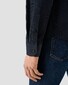 Eton Luxury Organic Cotton Corduroy Overhemd Dark Navy