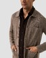 Eton Luxury Organic Cotton Corduroy Overhemd Donker Bruin