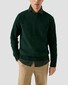 Eton Luxury Organic Cotton Corduroy Overhemd Donker Groen