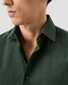 Eton Luxury Organic Cotton Corduroy Overhemd Donker Groen