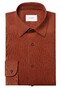 Eton Luxury Organic Cotton Corduroy Overhemd Oranje