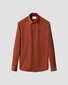 Eton Luxury Organic Cotton Corduroy Overhemd Oranje