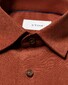 Eton Luxury Organic Cotton Corduroy Overhemd Oranje