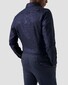 Eton Luxury Organic Cotton King Twill Houndstooth Texture Overhemd Dark Navy